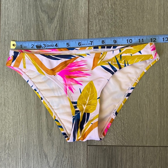 Xhilaration Tropical Print Bikini Bottoms Size XS - Picture 6 of 8